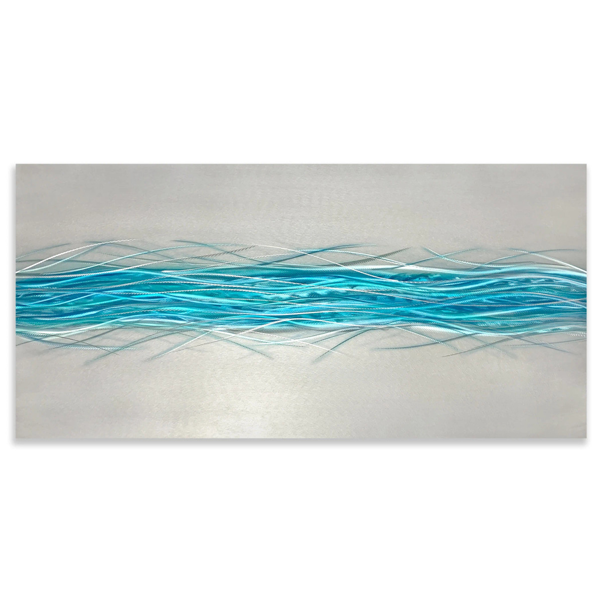 Electric Storm Metal Wall Art MM816
