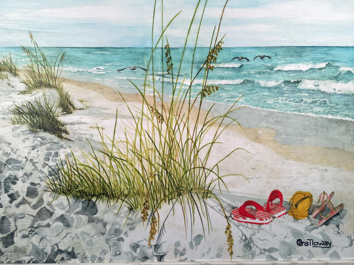 絵画 From Long Beach Long Beach, California, Retro Skyline Classic Series, 1000