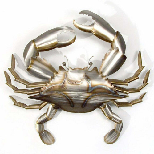 Crab Large Metal Wall Art MM152