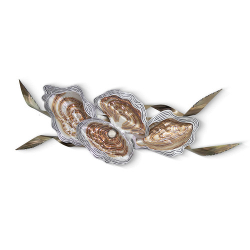 Oyster Shells with a Pearl Metal Wall Art MM197