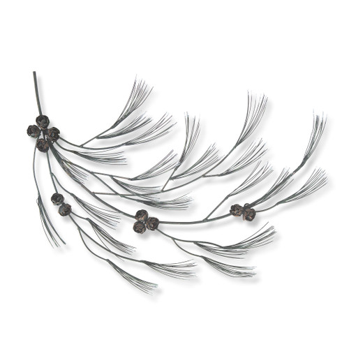 Pine Tree Swag Metal Wall Art