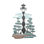 Cape Lookout Lighthouse Metal Wall Art CA789