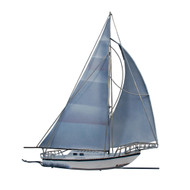 Sailboat -  Metal Wall Art