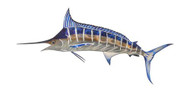 Marlin Stunner Metal Wall Hanging