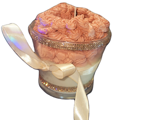 Honey and Baccarat Rouge Type Scented Soy Candle