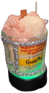 Creamy Peach Scented Soy Candle