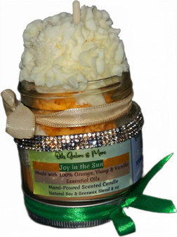 Joy in the Sun Essential Oil Scented Soy/Beeswax Candle