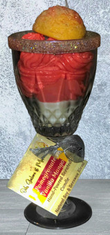 Pomegranate Vanilla Mango Fragrance Scented Soy/Beeswax Candle 2
