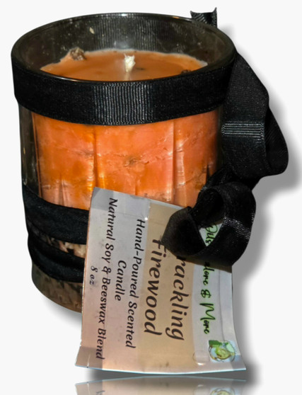 Crackling Firewood Type - Nature's Garden - Fragrance Scented Soy/Beeswax Candle