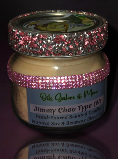 Jimmy Choo Type (Women) Fragrance Scented Soy/Beeswax Candle