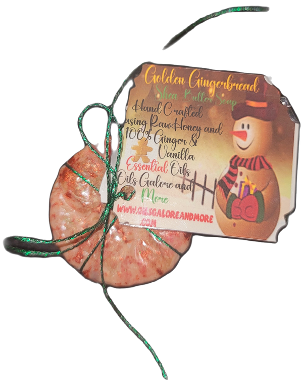 Golden Gingerbread Holiday Hand Soap Set