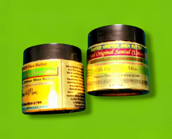 Scented Handmade *ESSENTIAL OIL*  Whipped Shea Butters - 2 oz - 2 for $12.00
