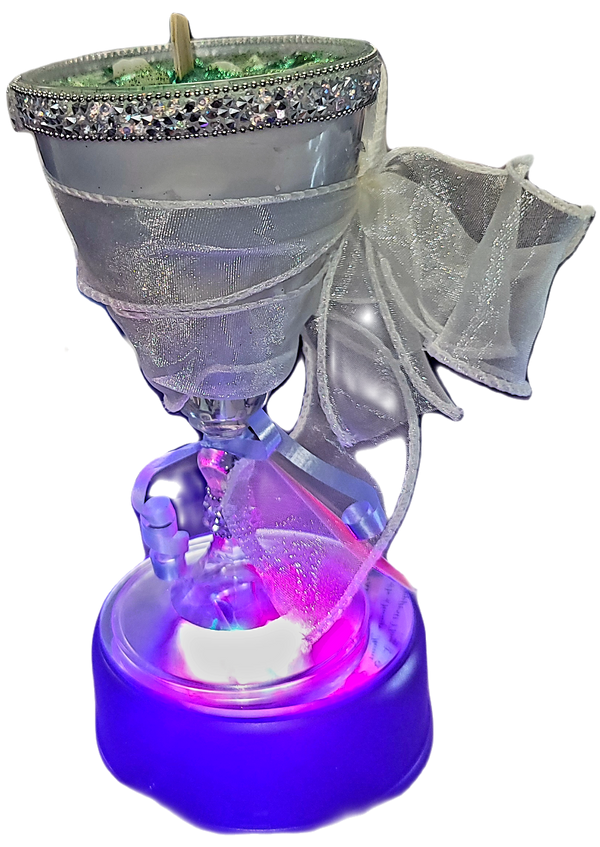 Black Jasmine Scented Soy Candle