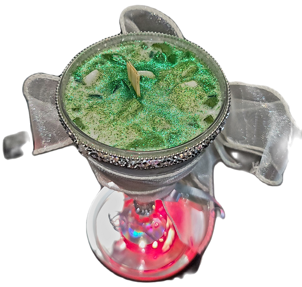 Black Jasmine Scented Soy Candle