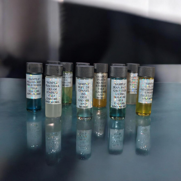 Perfume/Cologne Body Oil Sample Pack - 11 Oils for $15.00