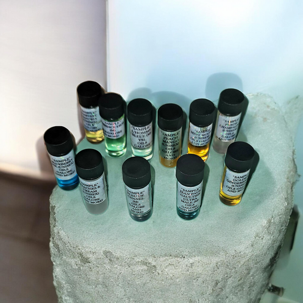 Perfume/Cologne Body Oil Sample Pack - 11 Oils for $15.00