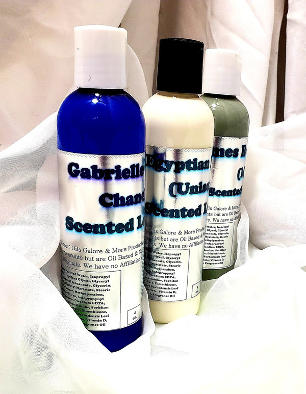 Scented *ESSENTIAL OIL* Lotions  -  Handmade - 4 oz or 8 oz