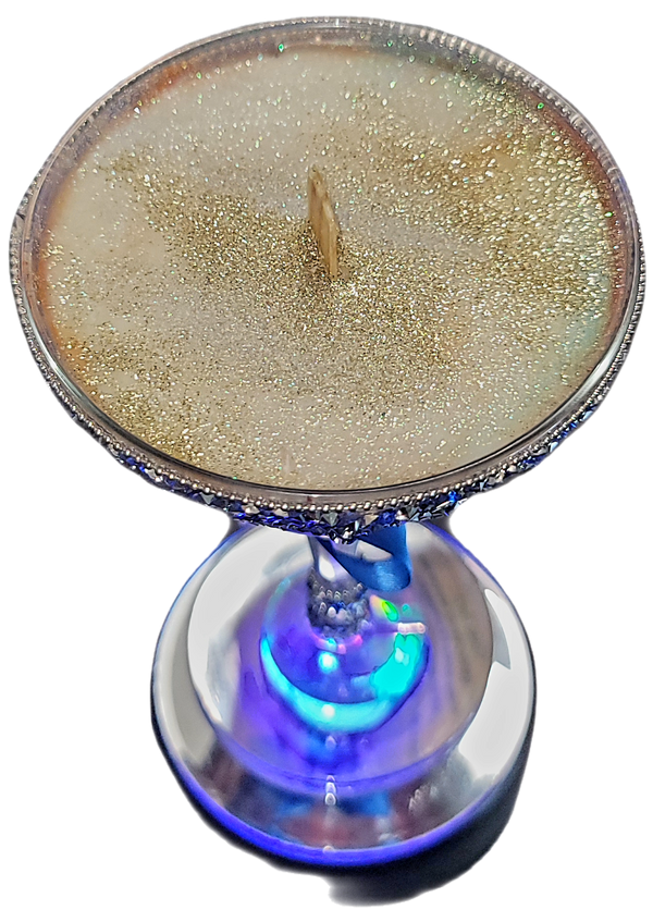 Hibiscus and Ylang Scented Soy Candle