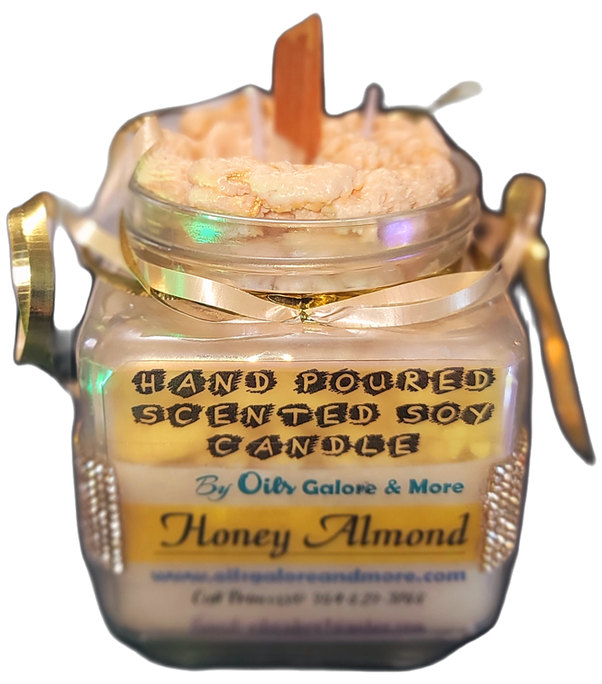 Honey Almond 2 Scented Soy Candle