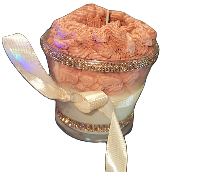 Honey and Baccarat Rouge Type Scented Soy Candle