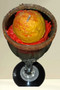 Pomegranate Vanilla Mango Fragrance Scented Soy/Beeswax Candle 2