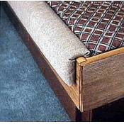 2 piece jumbo padded rails