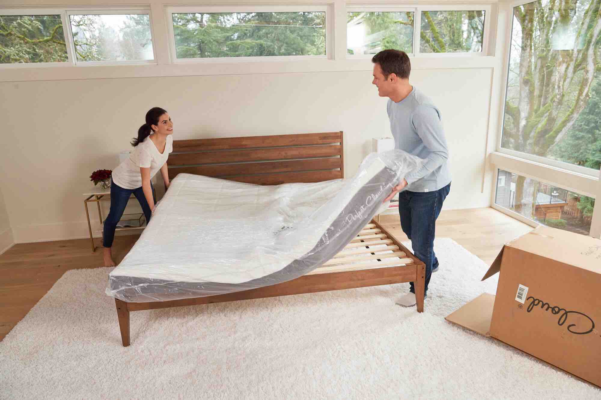 perfect cloud memory foam mattress reviews