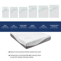 MADE IN THE USA - Ultraplush Memory Foam Mattress MADE IN THE USA - Ultraplush Memory Foam Mattress