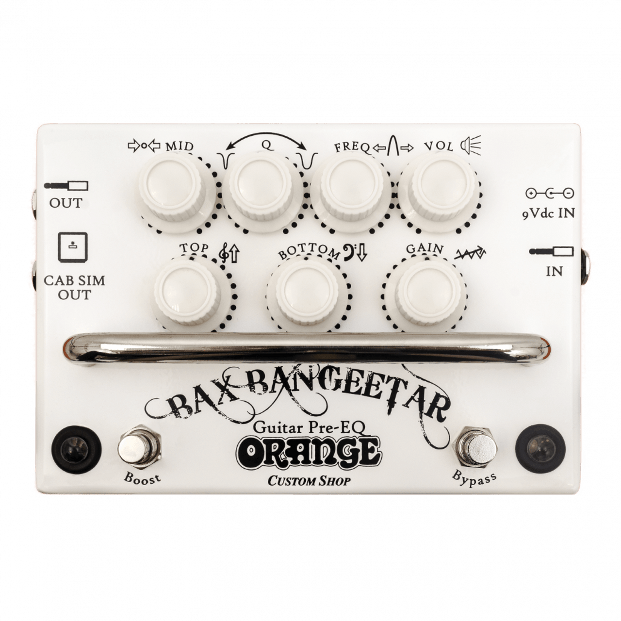 orange bangeetar pedal