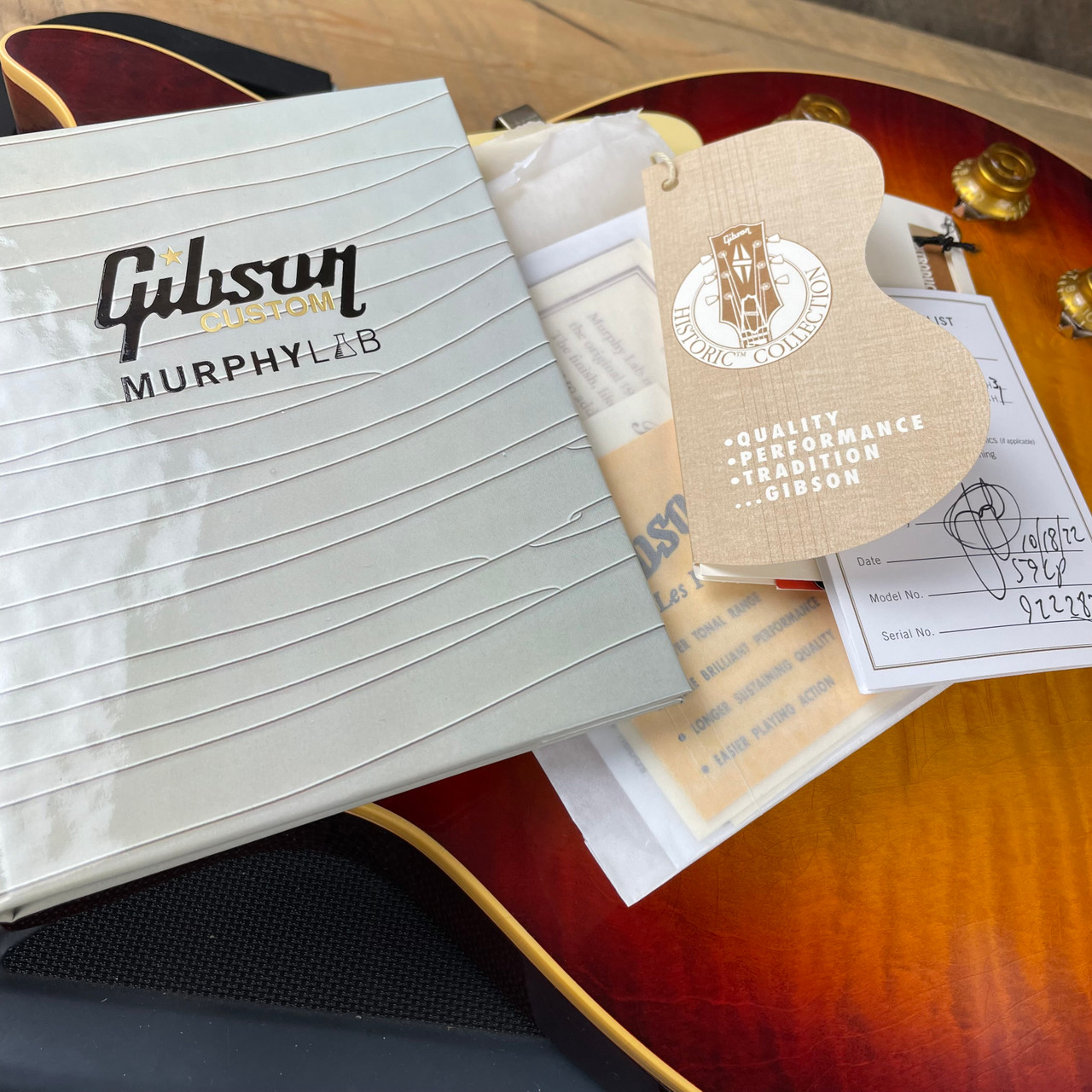 Gibson Custom Shop Murphy Lab 1959 Les Paul Standard Ultra Light Aged - Factory Burst 922282
