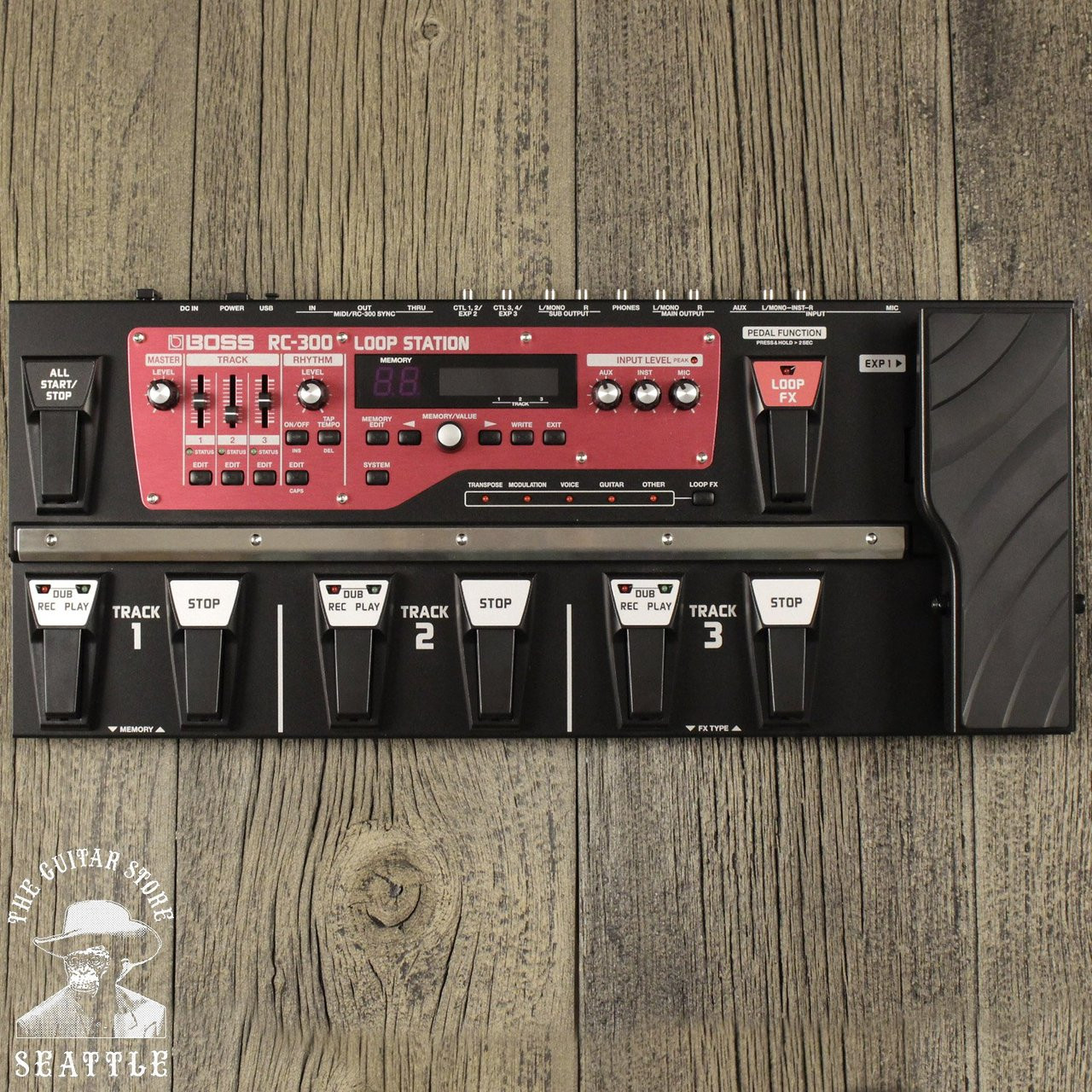 Boss Rc 300 Loop Station The Guitar Store