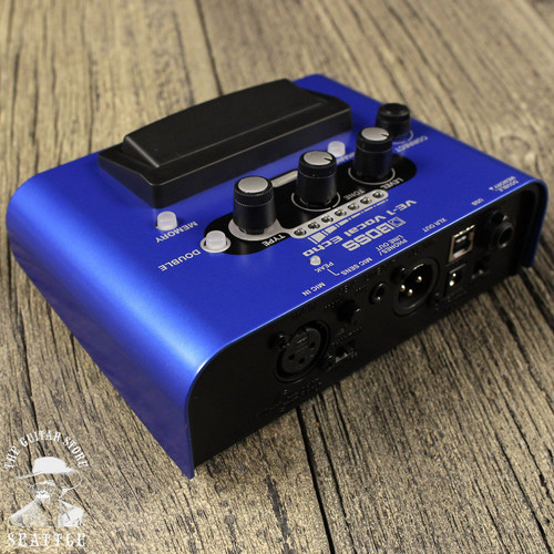 Boss Ve 1 Vocal Echo Pedal The Guitar Store