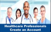 Healthcare Professionals Create an Account