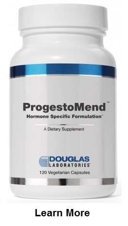 The primary functions of ProgestoMend™ are to support the natural production of progesterone and supports how tissues throughout the body respond to progesterone.