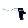 Elite HD Tuxedo White  "EZ-PULL" 08-13 & 21+ Touring "CERAMIC COLORS" Cable Clutch Lever System