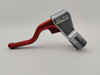 Elite Mototech EZ Pull Clutch Lever System – Red Shorty Lever / Pewter Perch & Cap (Legacy Model)