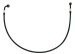 Front Brake Line - Single Top Line Only