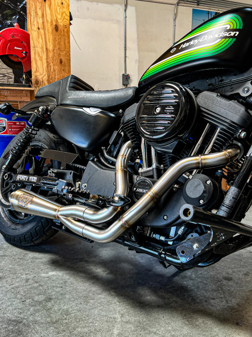 2014-2022 SPORTSTER - LANESPLITTER - Raw Stainless