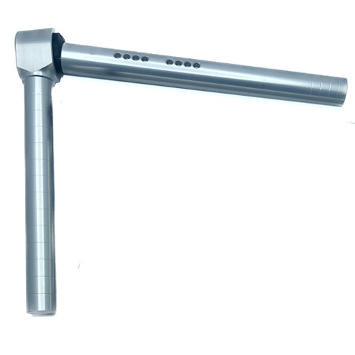 Single Handlebar/Riser Silver