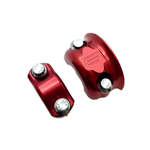 Red Elite Mototech Harley-Davidson EZ-PULL clutch perch clamp & right master clamp + 4 ARP 12 point bolts Red Elite Mototech Harley-Davidson EZ-PULL clutch perch clamp & right master clamp + 4 ARP 12 point bolts