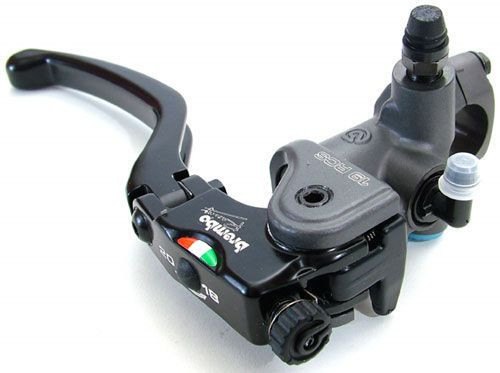 BREMBO PR 15 RCS RADIAL BRAKE MASTER CYLINDER W/ FOLDING LEVER (FOR 1" BAR) BREMBO PR 15 RCS RADIAL BRAKE MASTER CYLINDER W/ FOLDING LEVER (FOR 1" BAR)