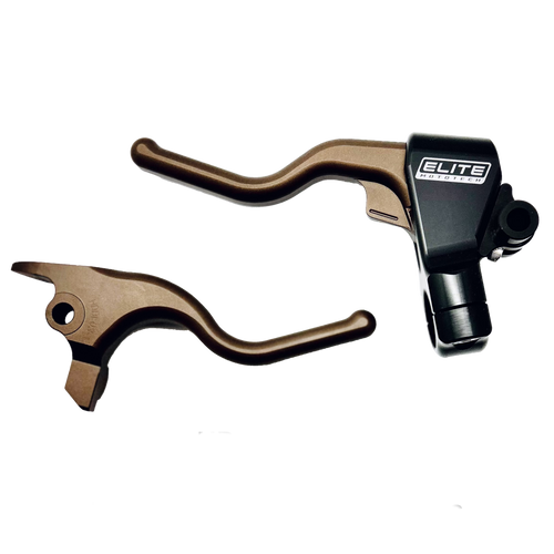 Elite HD Bronze "EZ-PULL" 18-23 Softail "CERAMIC COLORS" Clutch & Brake Lever Set