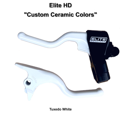 "EZ-PULL" 04-13 Sportster Clutch & Brake Lever Set - Ceramic