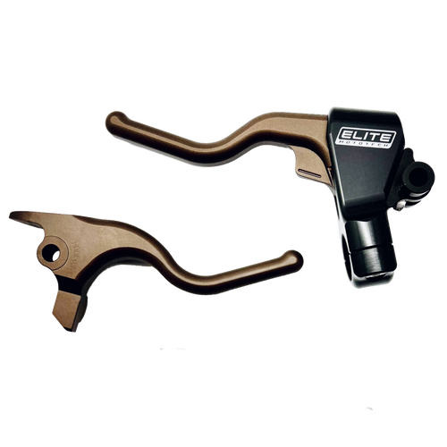 "EZ-PULL" 14-22 Sportster Clutch & Brake Lever Set - Ceramic