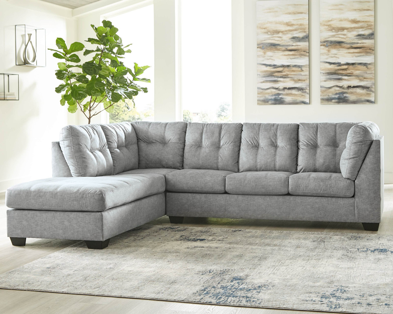 Sectional with left arm shop facing chaise