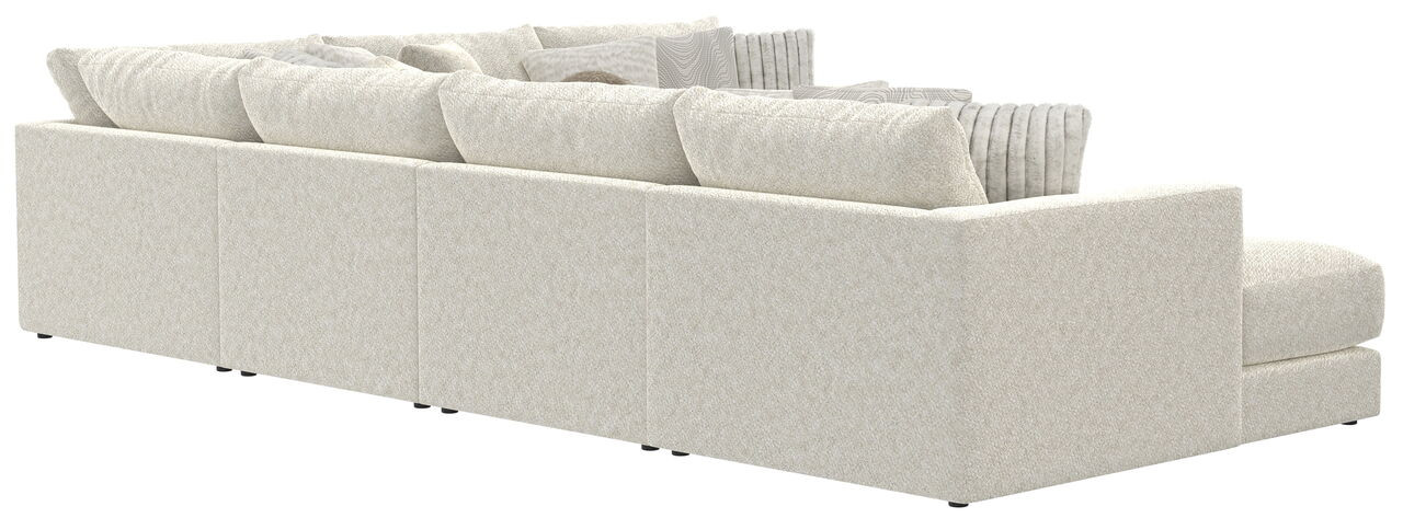 The Ritzy - 6 Piece Modular Sectional (LSF Chaise) And 1 Included ...