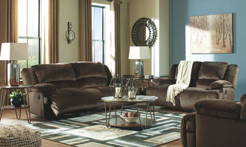 Clonmel Chocolate 3 Pc. Power Sofa, Loveseat, Recliner
