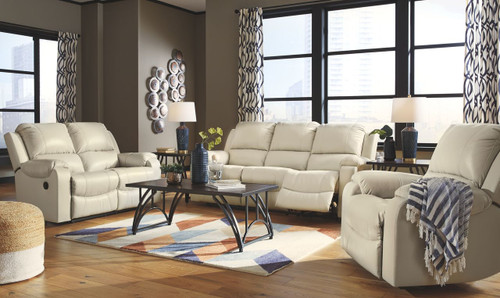 Rackingburg Cream 3 Pc. Reclining Sofa, Loveseat, Rocker Recliner Rackingburg Cream 3 Pc. Reclining Sofa, Loveseat, Rocker Recliner