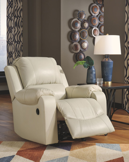 Rackingburg Cream Rocker Recliner Rackingburg Cream Rocker Recliner