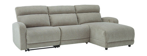 Colleyville Stone Left Arm Facing Power Recliner 3 Pc Sectional